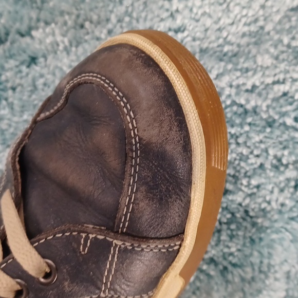 COLE HAAN Men's Blue Leather Sneakers size 9 M - Picture 11 of 16